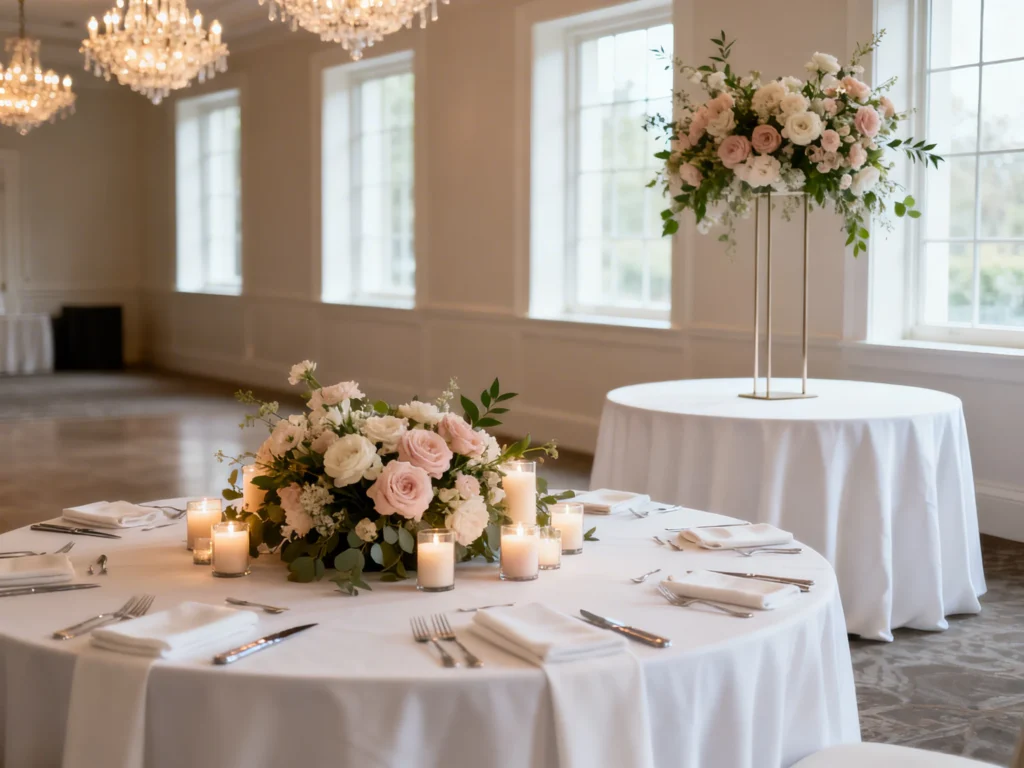 Low vs Tall Wedding Centerpieces: Which Florals Photograph Best (and How to Choose)