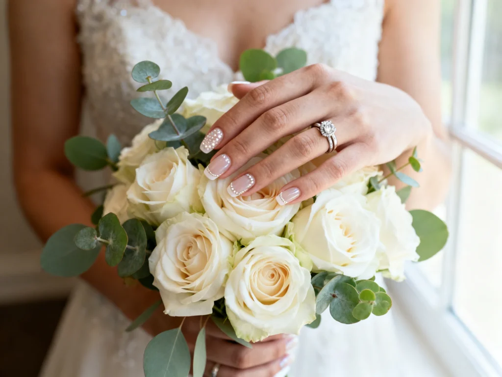 10 Photo-Ready Bridal Nail Designs That Look Stunning in Wedding Photos