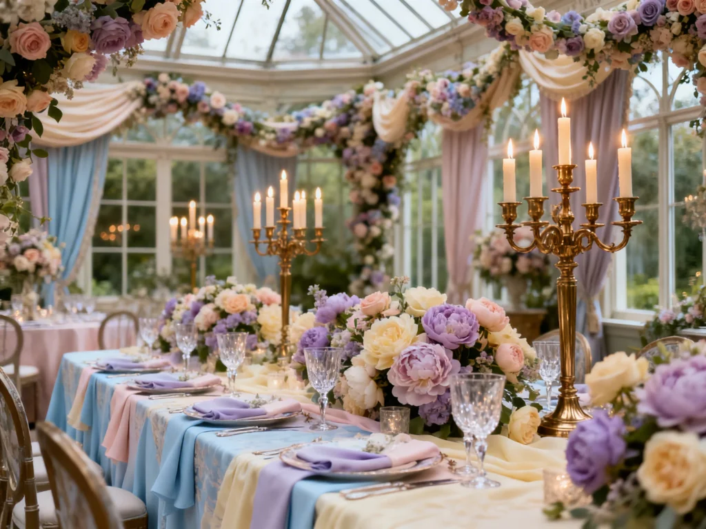 10 Romantic Bridgerton-Inspired Wedding Decor Ideas for a Lush Regency Look