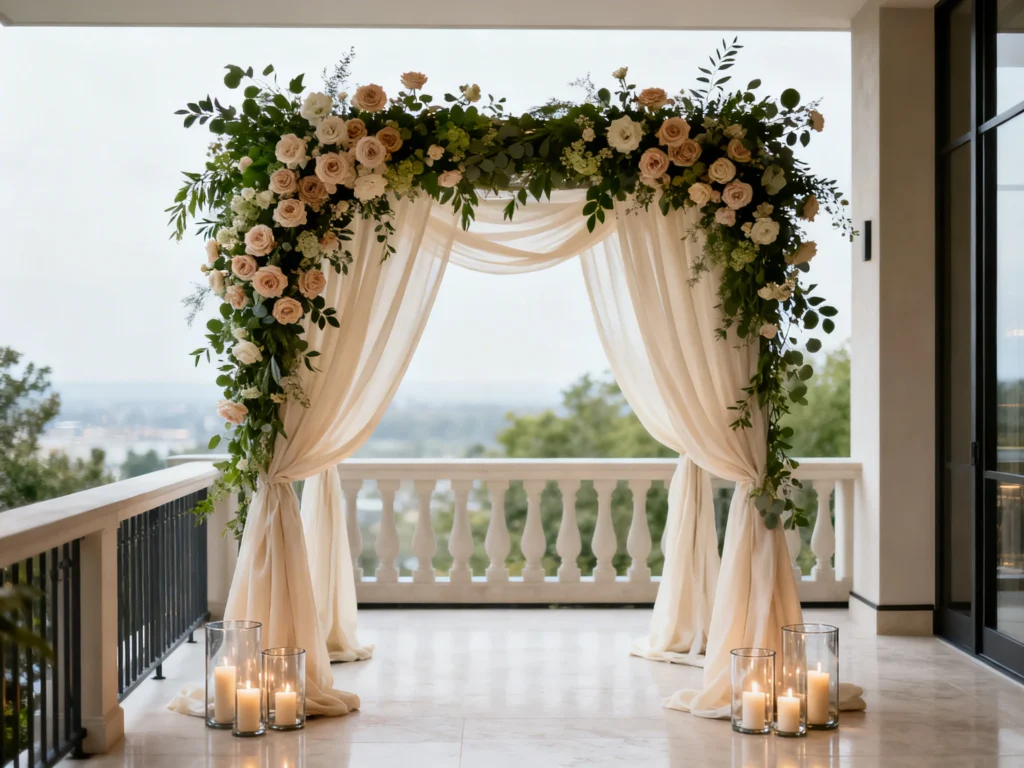 10 Romantic Wedding Arch Backdrop Ideas for Indoor & Outdoor Ceremonies