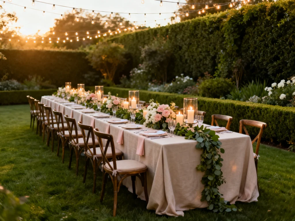 10 Romantic Lawn and Garden Wedding Decor Ideas for an Outdoor Reception